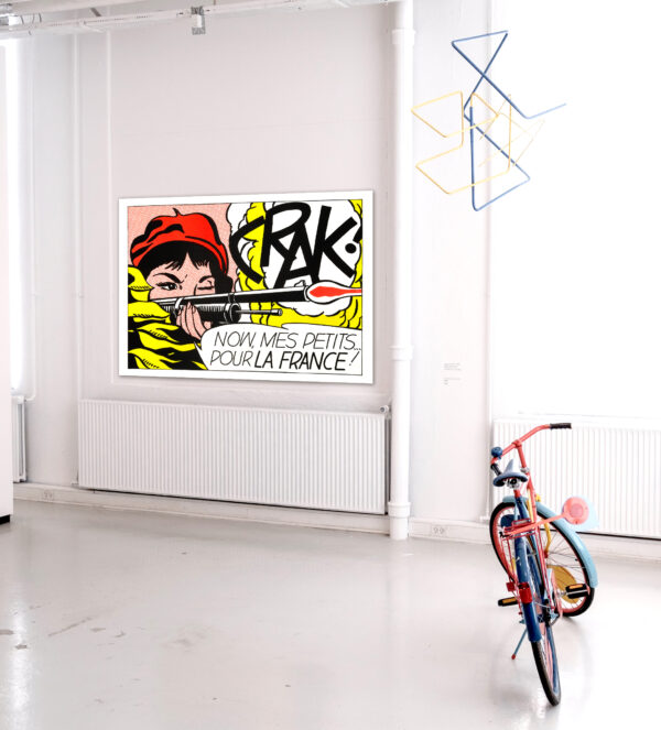 CRAK! by Roy Lichtenstein - 1964 - Poster – Image 7