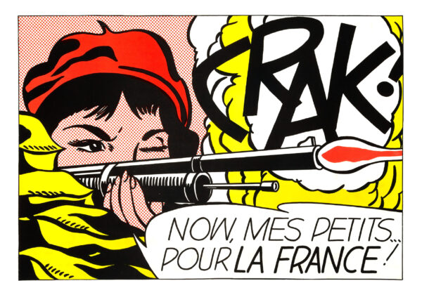 CRAK! by Roy Lichtenstein - 1964 - Poster