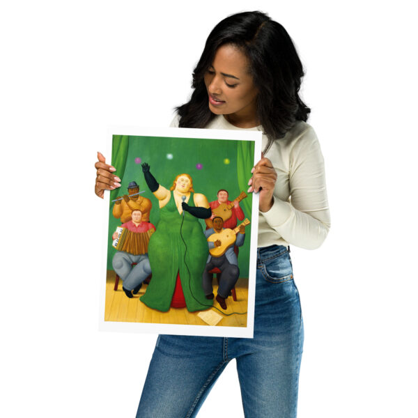 La Cantante (The Singer) - Fernando Botero 2016 - Poster – Image 5