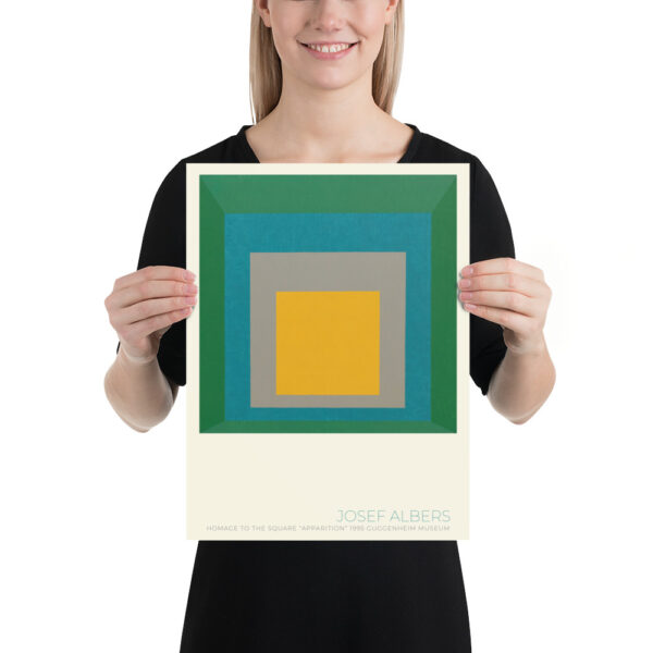 Apparition - Albers Josef - Guggenheim Museum New York 1995 - Poster – Image 5