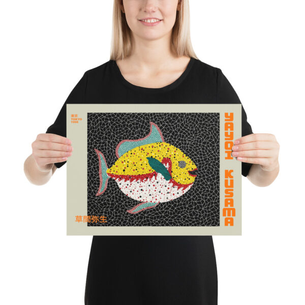 Fish - Yayoi Kusama - 1986 Poster – Image 5