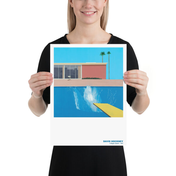 A Bigger Splash - 1967 David Hockney - Poster – Image 5