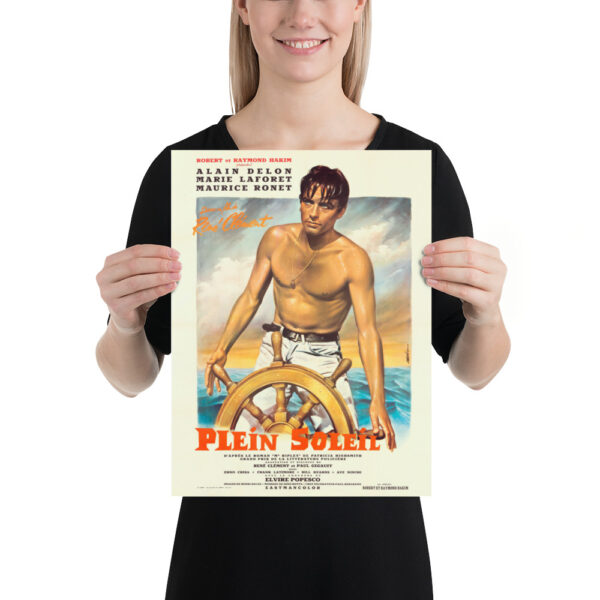 Purple Noon "Plein Soleil" René Clément movie - A. Delon, M. Laforet et M. Ronet - Poster – Image 6