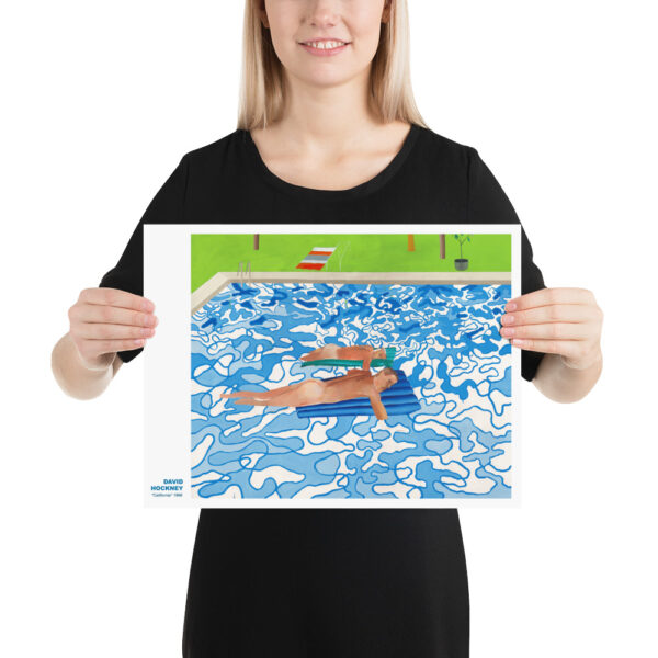 California -  Californian swimming pool - David Hockney - 1965 Poster – Image 5