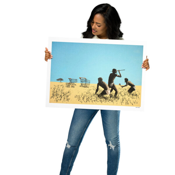 Trolley Hunters - Banksy Poster – Image 5