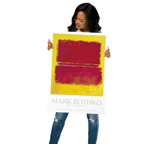 Rothko Mark - Walker Art Center Exhibition Poster No. 15 - 1952 – Image 5
