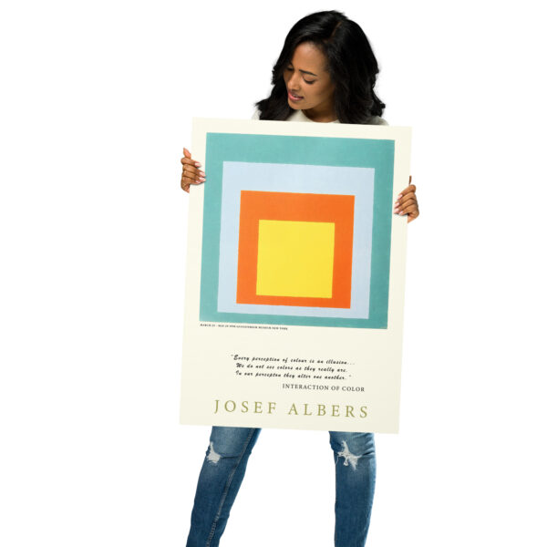 Josef Albers Homage to the Square Neue Kunst, Bauhaus Abstract Art 1956 – Image 6