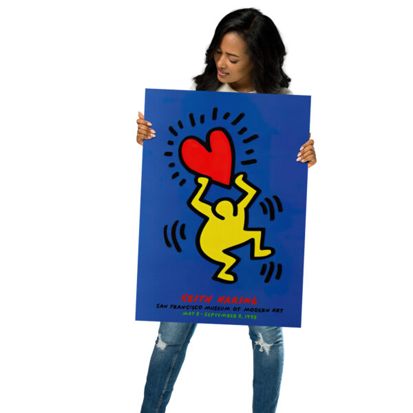 KEITH HARING - Exhibition San Francisco Museum of Modern Art 1998 - Poster – Image 6