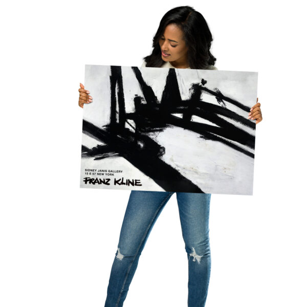 Franz Kline - Sidney Janis Gallery New York - 1958 - Poster – Image 7