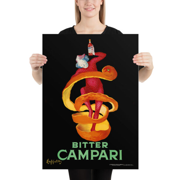 Famous 1921 advertising poster by Leonetto Cappiello for Campari – Image 6