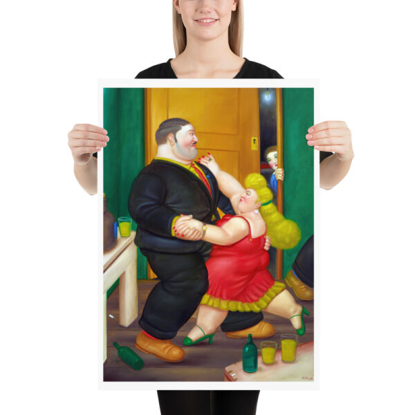 Couple of tango dancers - Fernando Botero 1982 - Poster – Image 6