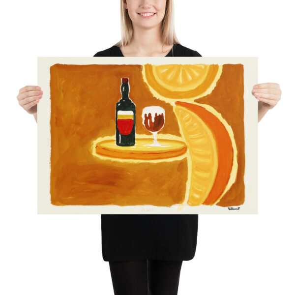 Picon, poster design by Bernard Villemot for the famous aperitif - 1968 – Image 6