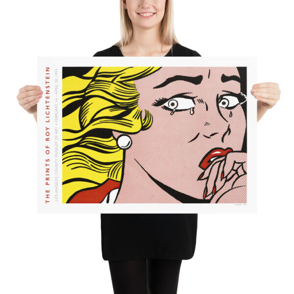 Roy Lichtenstein Crying Girl - 1960 - Poster – Image 5