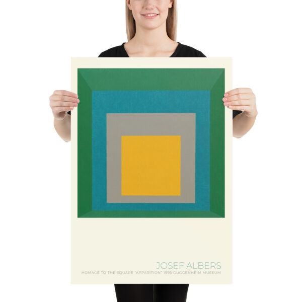 Apparition - Albers Josef - Guggenheim Museum New York 1995 - Poster – Image 6