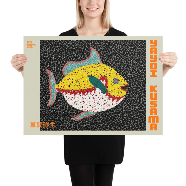 Fish - Yayoi Kusama - 1986 Poster – Image 6
