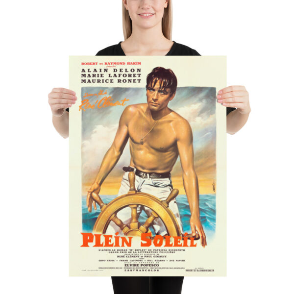 Purple Noon "Plein Soleil" René Clément movie - A. Delon, M. Laforet et M. Ronet - Poster – Image 7