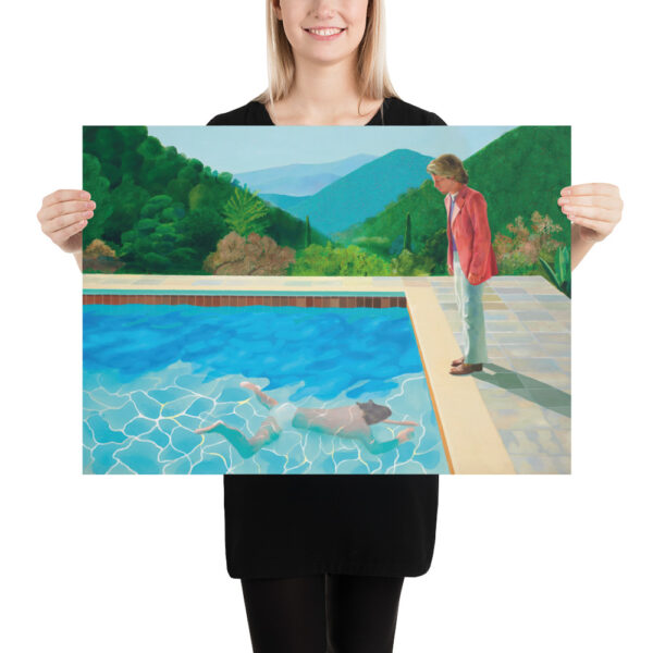 Portrait of an Artist (Pool with Two Figure) - David Hockney - 1972 - Poster – Image 5