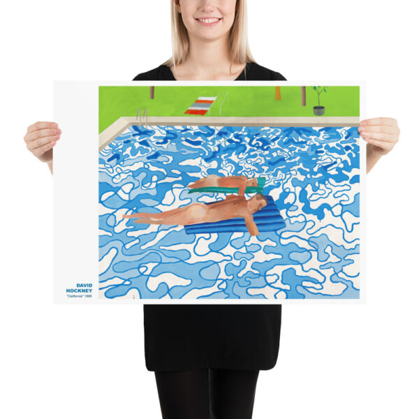 California -  Californian swimming pool - David Hockney - 1965 Poster – Image 6