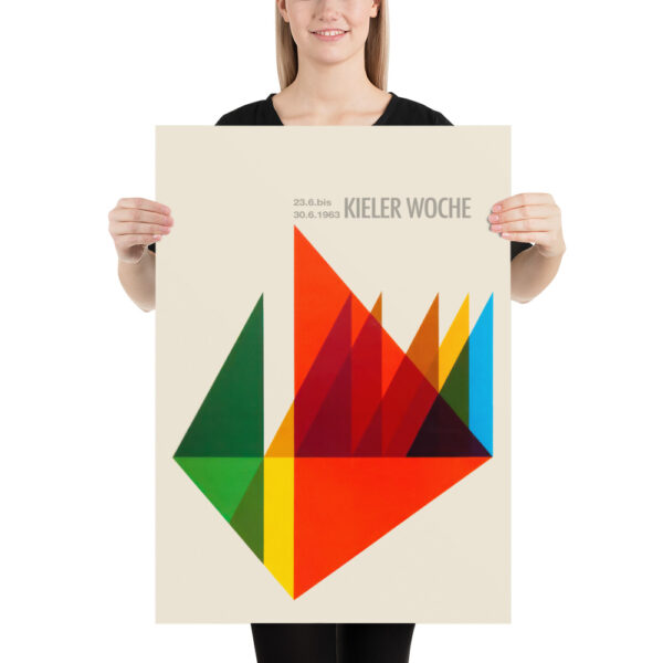 Kieler Woche - The Kiel Week - Hans Michel 1963 - Poster – Image 5