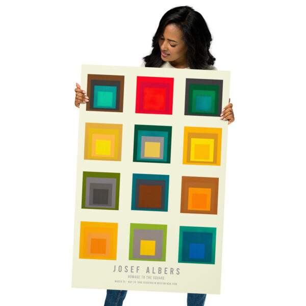 Josef Albers Homage to the Square - Poster – Image 6