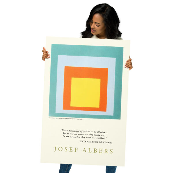 Josef Albers Homage to the Square Neue Kunst, Bauhaus Abstract Art 1956 – Image 7