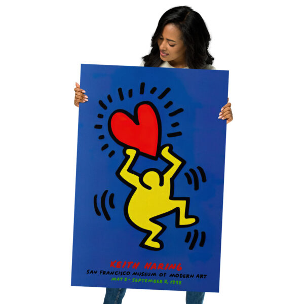 KEITH HARING - Exhibition San Francisco Museum of Modern Art 1998 - Poster – Image 7