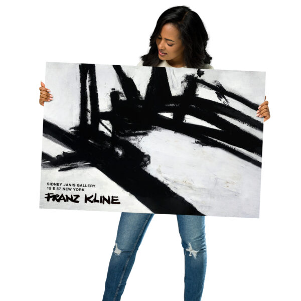 Franz Kline - Sidney Janis Gallery New York - 1958 - Poster – Image 8