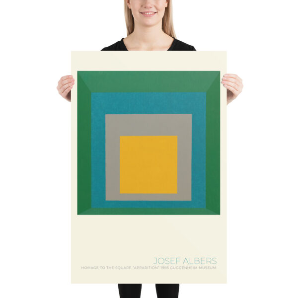 Apparition - Albers Josef - Guggenheim Museum New York 1995 - Poster – Image 7