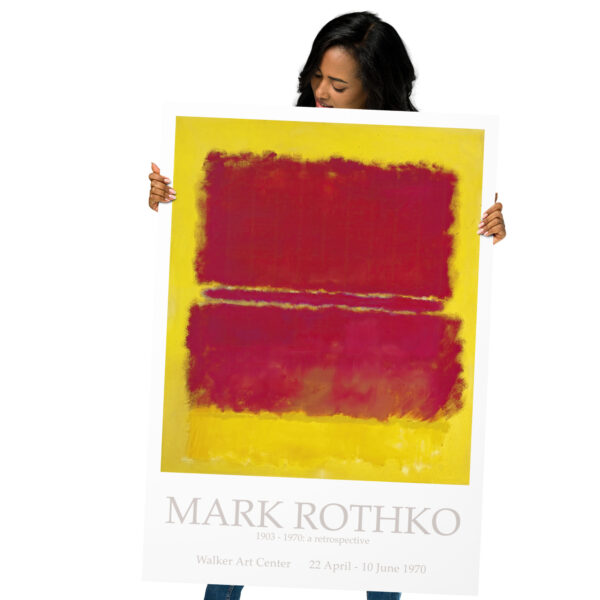 Rothko Mark - Walker Art Center Exhibition Poster No. 15 - 1952 – Image 4