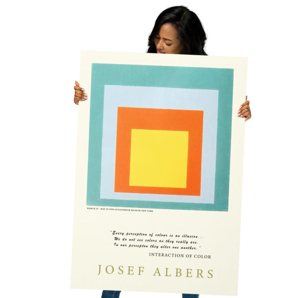Josef Albers Homage to the Square Neue Kunst, Bauhaus Abstract Art 1956 – Image 4