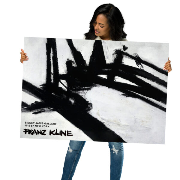 Franz Kline - Sidney Janis Gallery New York - 1958 - Poster – Image 4