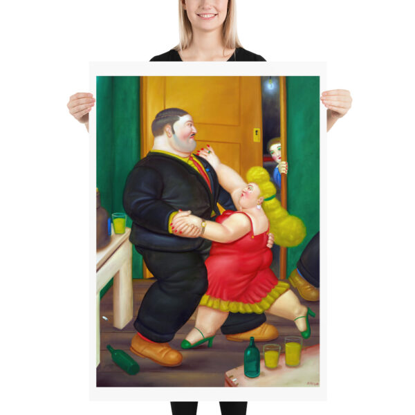 Couple of tango dancers - Fernando Botero 1982 - Poster – Image 4