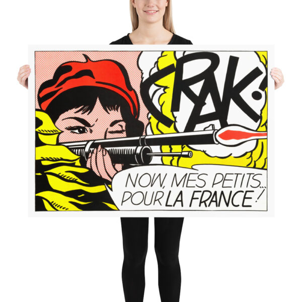 CRAK! by Roy Lichtenstein - 1964 - Poster – Image 4