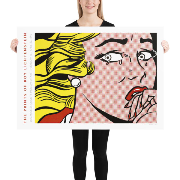 Roy Lichtenstein Crying Girl - 1960 - Poster – Image 4