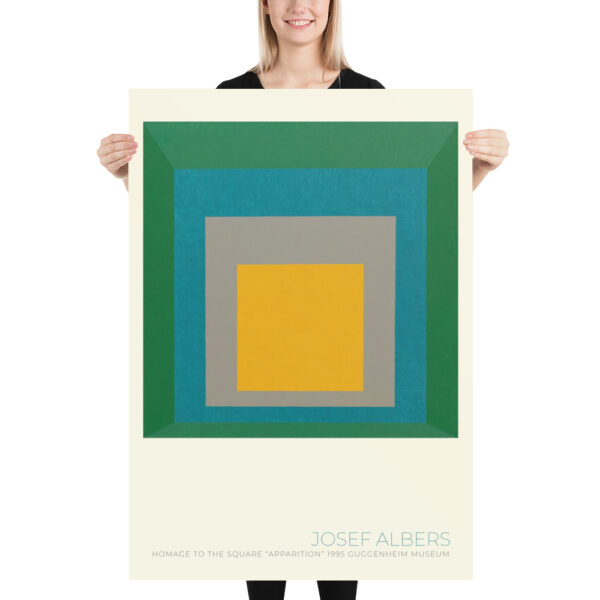 Apparition - Albers Josef - Guggenheim Museum New York 1995 - Poster – Image 4