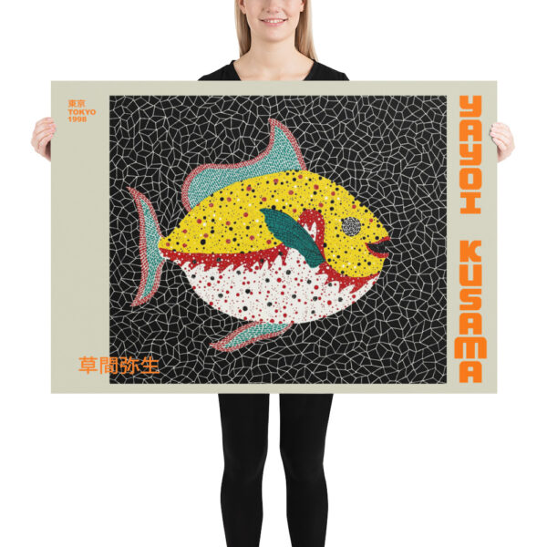 Fish - Yayoi Kusama - 1986 Poster – Image 4