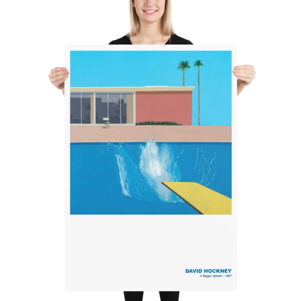 A Bigger Splash - 1967 David Hockney - Poster – Image 4