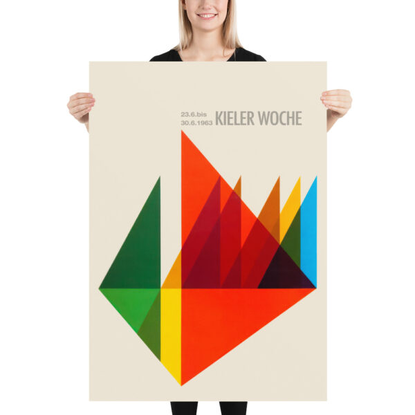 Kieler Woche - The Kiel Week - Hans Michel 1963 - Poster – Image 3