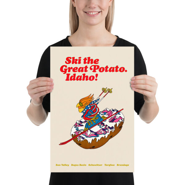 Ski the Great Potato Idaho ! 1970 - Poster – Image 5
