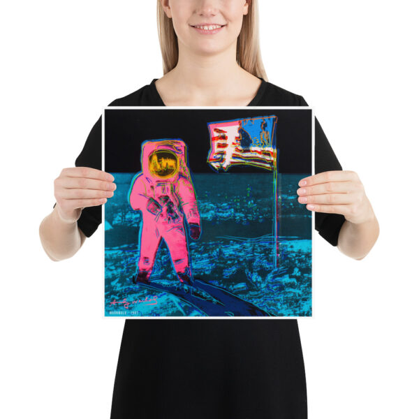 Moonwalk - Iconic Pop Art Image by Andy Warhol - Poster – Image 5