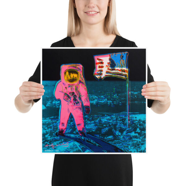Moonwalk - Iconic Pop Art Image by Andy Warhol - Poster – Image 6