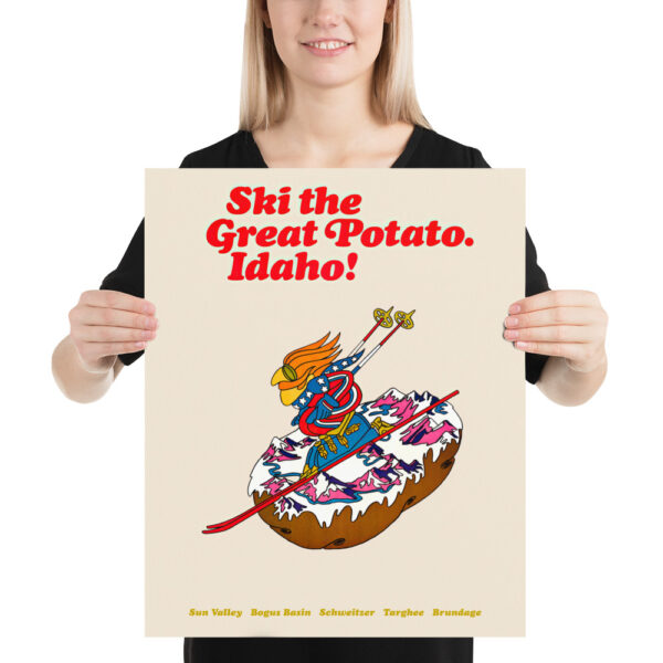 Ski the Great Potato Idaho ! 1970 - Poster – Image 6