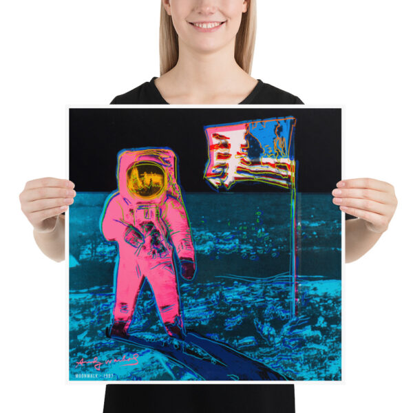 Moonwalk - Iconic Pop Art Image by Andy Warhol - Poster – Image 4