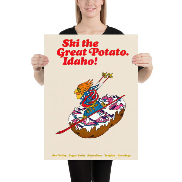 Ski the Great Potato Idaho ! 1970 - Poster – Image 7