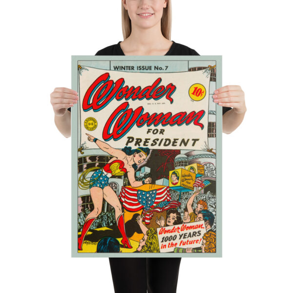 Wonder Woman, President of the United States - 1943 - Poster – Image 5