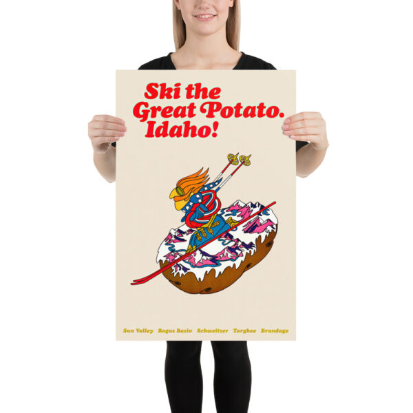 Ski the Great Potato Idaho ! 1970 - Poster – Image 4