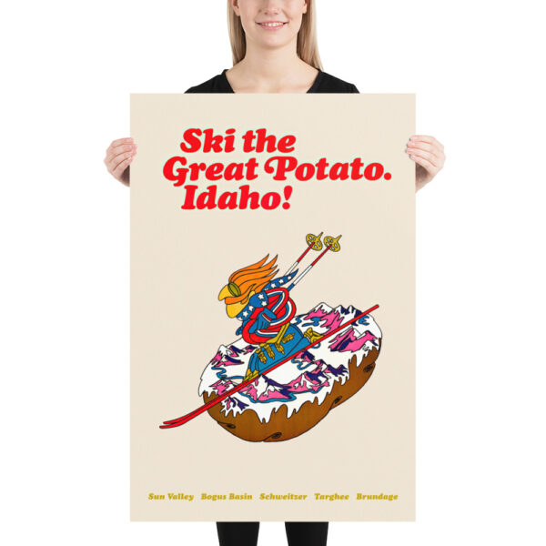 Ski the Great Potato Idaho ! 1970 - Poster – Image 8