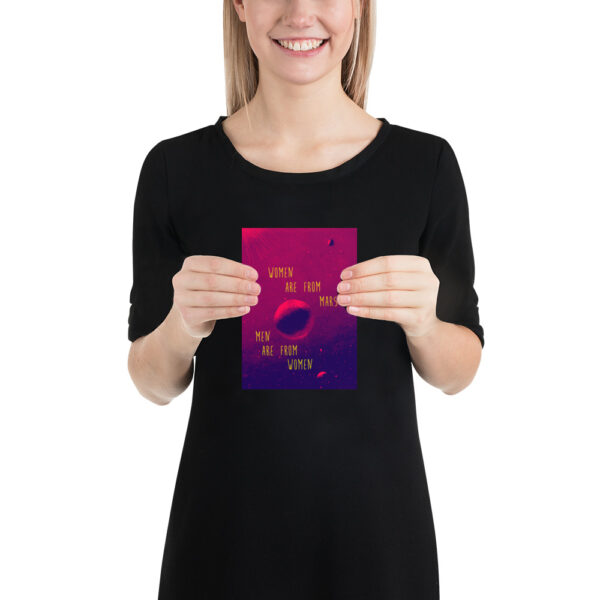 Women are from mars - Men are from women - Poster – Image 15