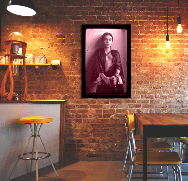 Frida Kahlo with a gun - Poster – Image 4