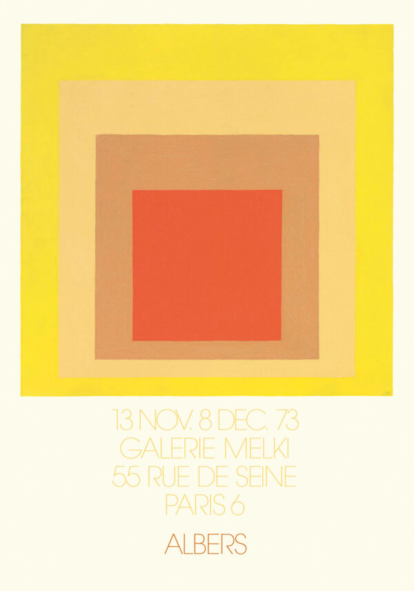 Josef Albers - Homage to the Square: Midsummer 1964 - Poster